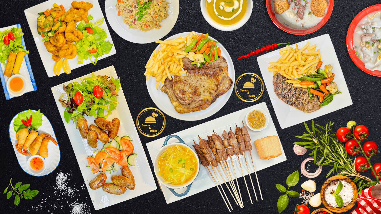 Banner Restaurant Saveur et delice